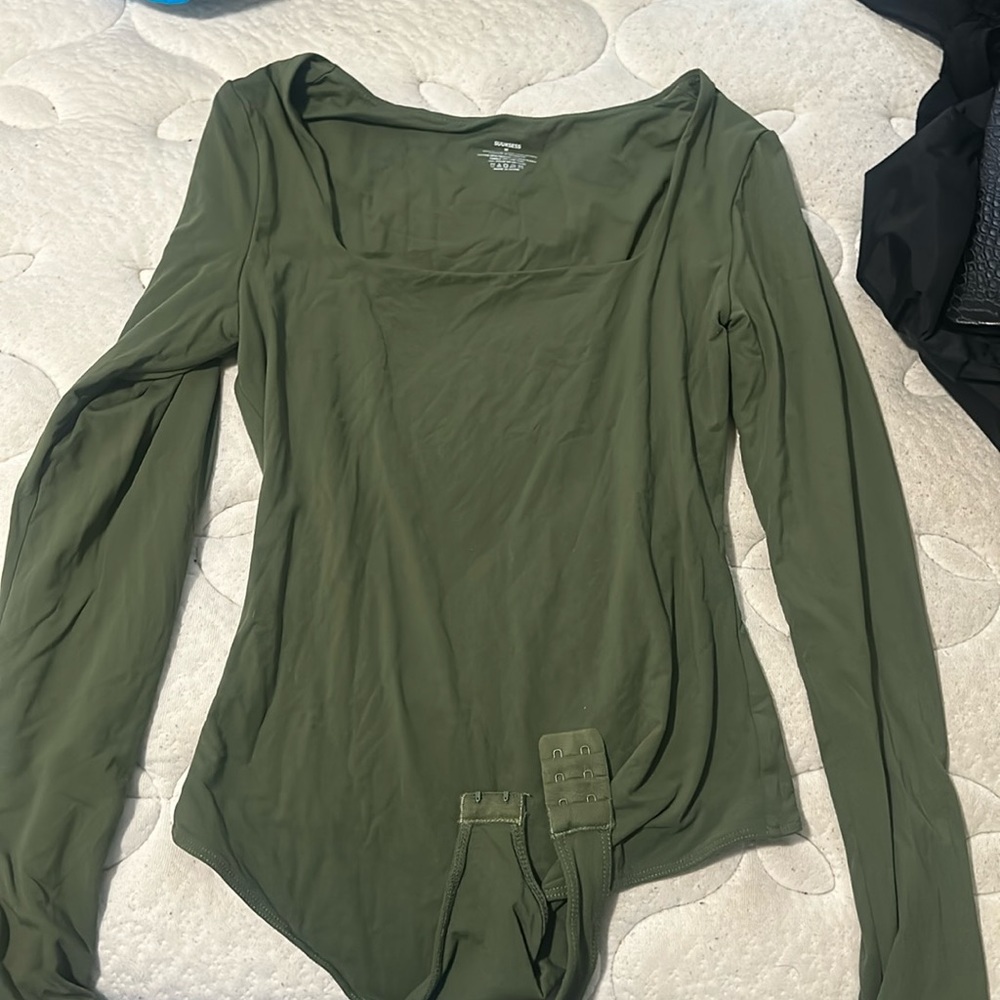 Suuksess square neck long sleeve bodysuit - Picture 3 of 3